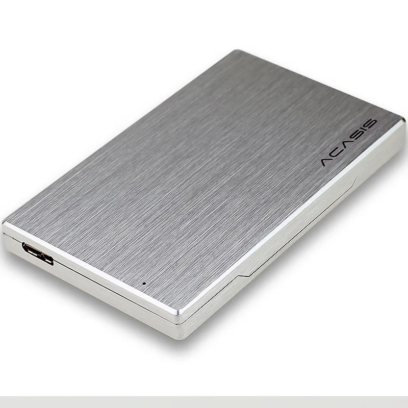 Чехол для ноутбука ACASIS USB3.0 5 Гбит/с из алюминиевого сплава с интерфейсом SATA и кабелем 2,5 дюйма, коробка для внешнего жесткого диска