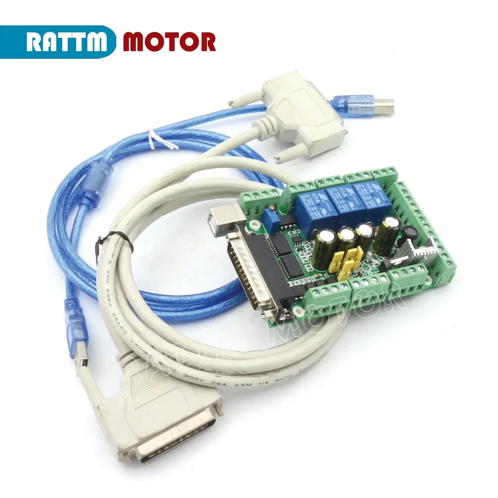 CNC 4 оси комплект Nema34 шаговый двигатель 1600 oz-in(Dul вал) 154 мм 5A+ CW8060 80VDC 6A драйвер двигателя+ 145A 6 Axis MACH3 плата