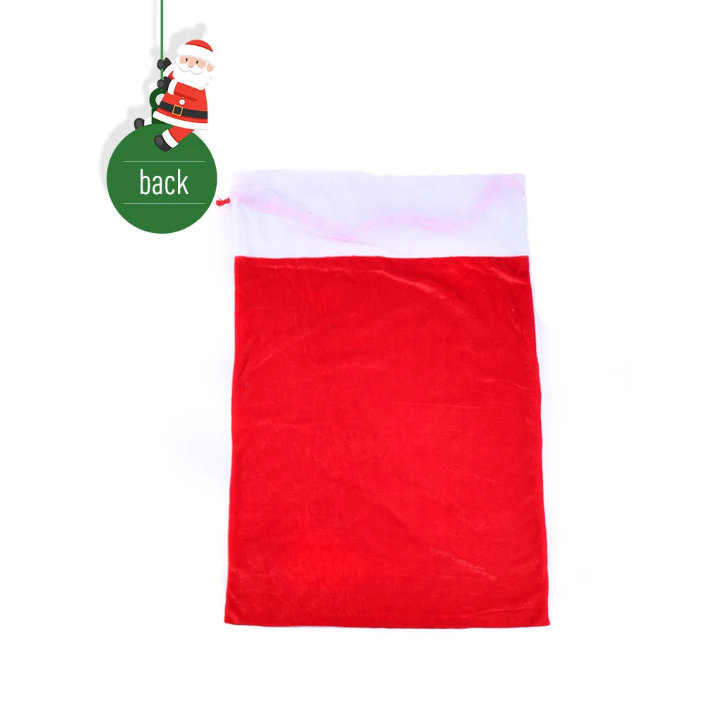 Большой вышитый мешочек Рождество украшения Snow Flake сумка для хранения