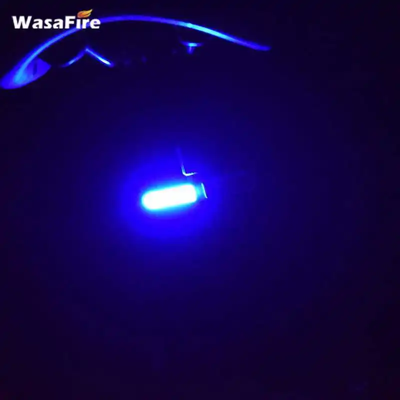 Wasafire Велосипедный Спорт задние лампы удара светодиодные красный и синий