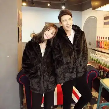 Новинка 2019 года зимняя женская куртка из искусственного меха пальто пушистое