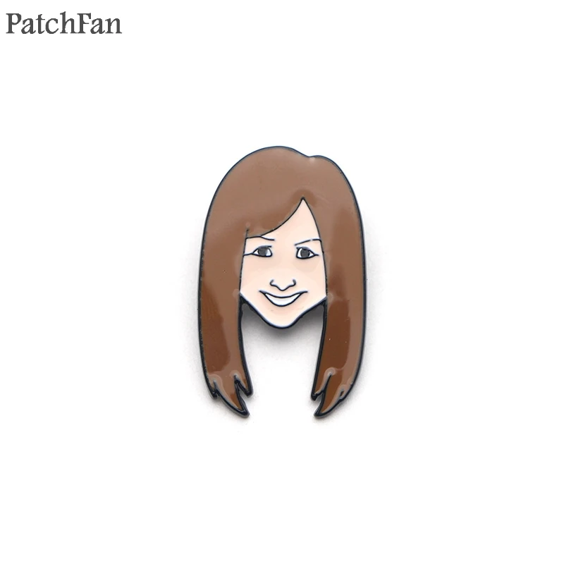 Patchfan друзья ТВ шоу центральный Перк цинковый галстук забавные булавки броши для рюкзака, одежды для мужчин и женщин Декоративные значки медали A1466