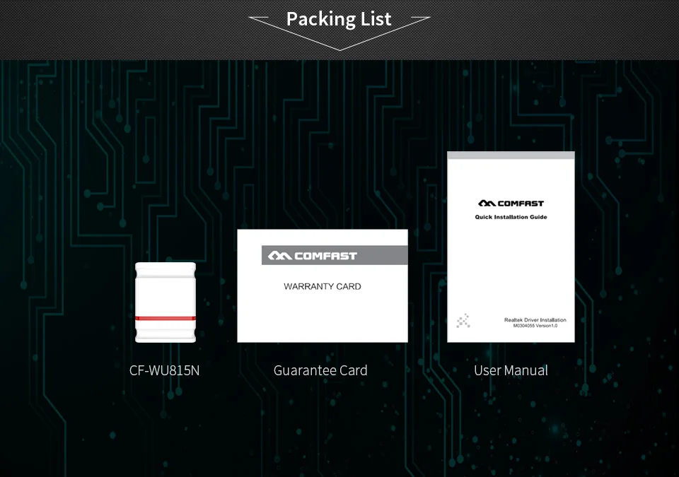 Сигнал сильный COMFAST мини Бесплатный привод USB беспроводная сетевая карта ноутбук