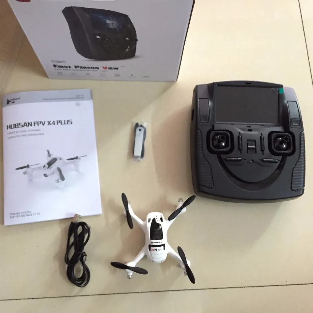 Квадрокоптер Hubsan X4 H107D + Plus с hd камерой 720P 6 осевой гироскоп FPV функция удерживания