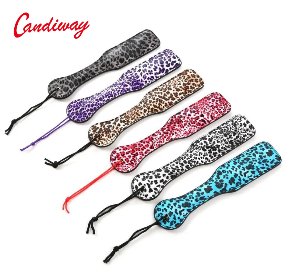 Кожаная леопардовая плетка БДСМ игра Фетиш связывание Спанк накажет флогер