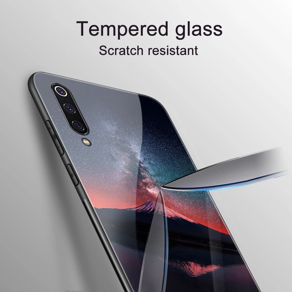 Ciciber Marvel Skull для Xiaomi mi 9 9T 8 A2 6X mi X 2 2S PocoPhone F1 стеклянные чехлы для телефонов Red mi Note 7 8 6 5 Pro Plus