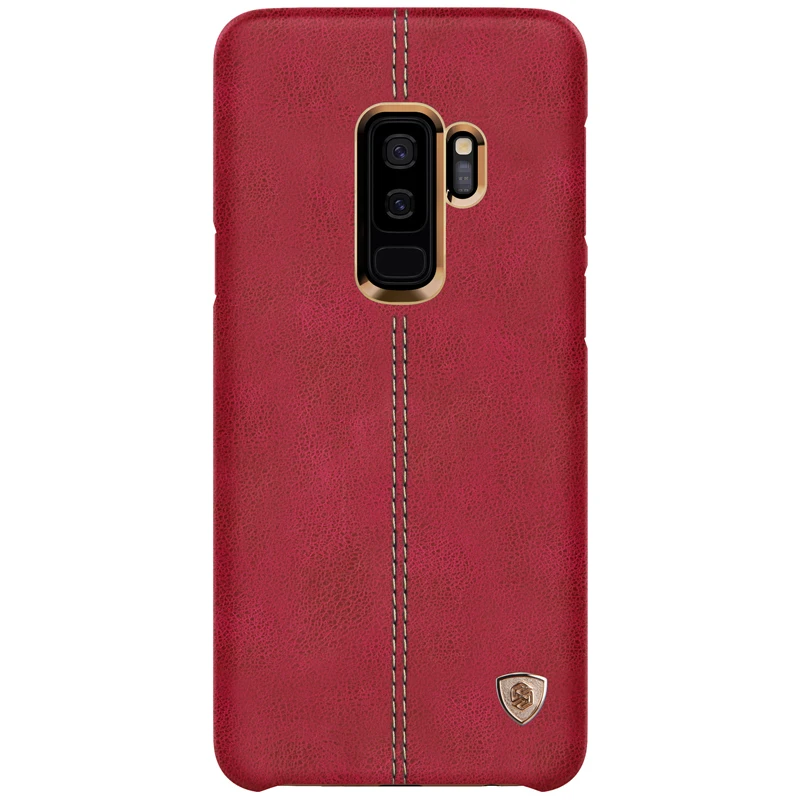 Red Чехол Nillkin Englon для samsung Galaxy S9 Plus, кожаный чехол s для samsung S9 S9+ Plus, задняя крышка для телефона - Цвет: Red