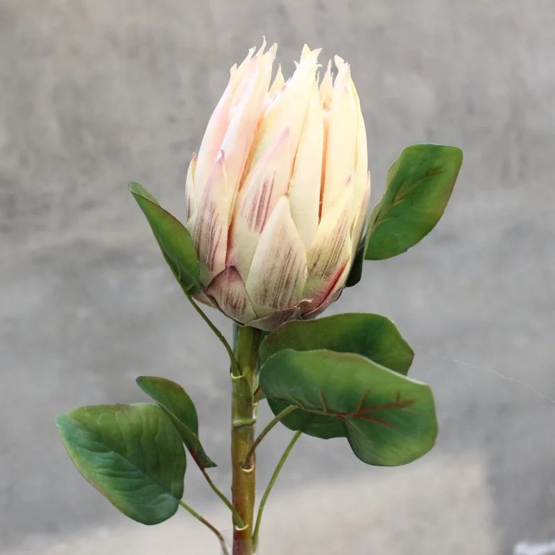 Король Protea искусственные шелковые цветы для дома декоративные вечерние