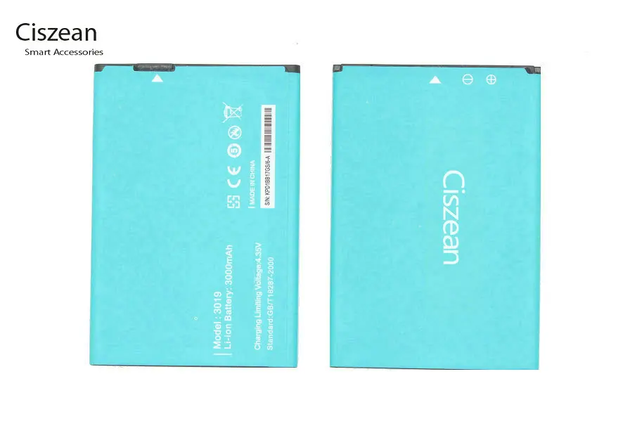 Сменный аккумулятор Ciszean 3019 для Ulefone L55 Be Pro 2 3000 мАч батареи + код отслеживания|battery