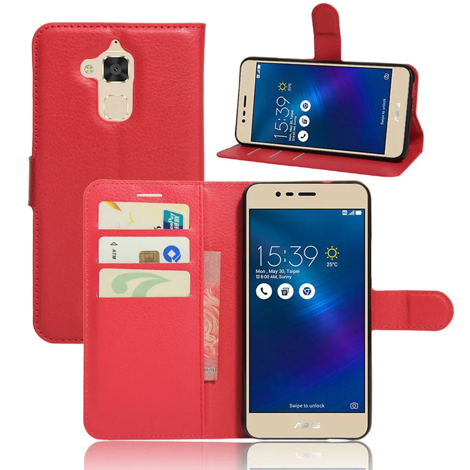 Для Asus Zenfone 3 Max, кошелек из искусственной кожи, чехол для телефона s, для Asus Zenfone 3 Max ZC520TL, Магнитный чехол, держатель, чехол-подставка
