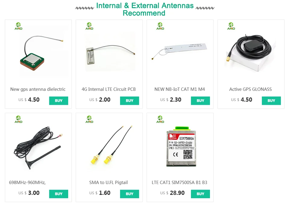 4G UART ttl SIM7500SA коммутационная плата, CAT1 FDD LTE mini SIM7500SA печатная плата 1 шт