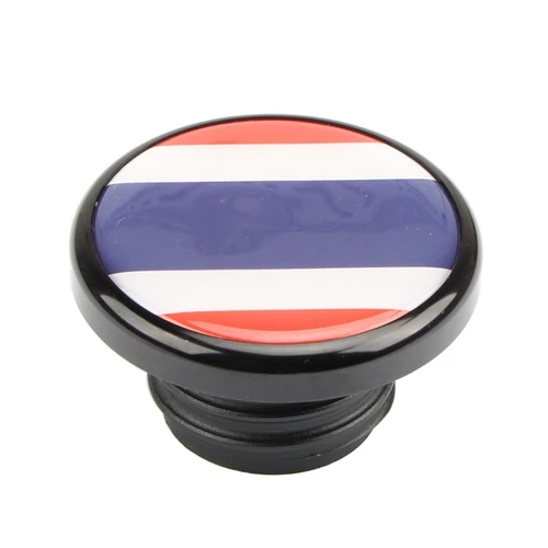 Thailand Мотоциклетный топливный бак, газовая крышка, американский флаг, правый Бензобак с вентиляцией, колпачок s на заказ для Harley Touring Road King Dyna Softail 883 1200 - Цвет: Thailand