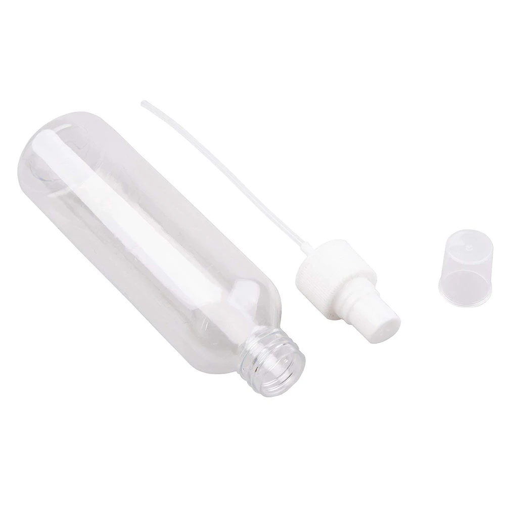 Пустая 180 мл Прозрачная Тонкая распылительная стеклянная бутылка Заправляемый