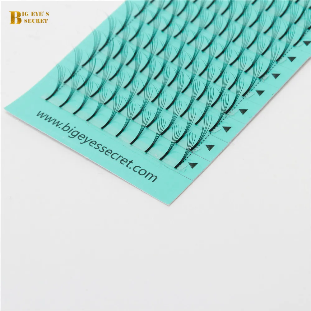 

BES 1 Tray Long Stem Russian Volume Lash Premade Volume Fans 2d-6d Heat Bonded Eyelashes Extension Synthetic Volume Lash Fans