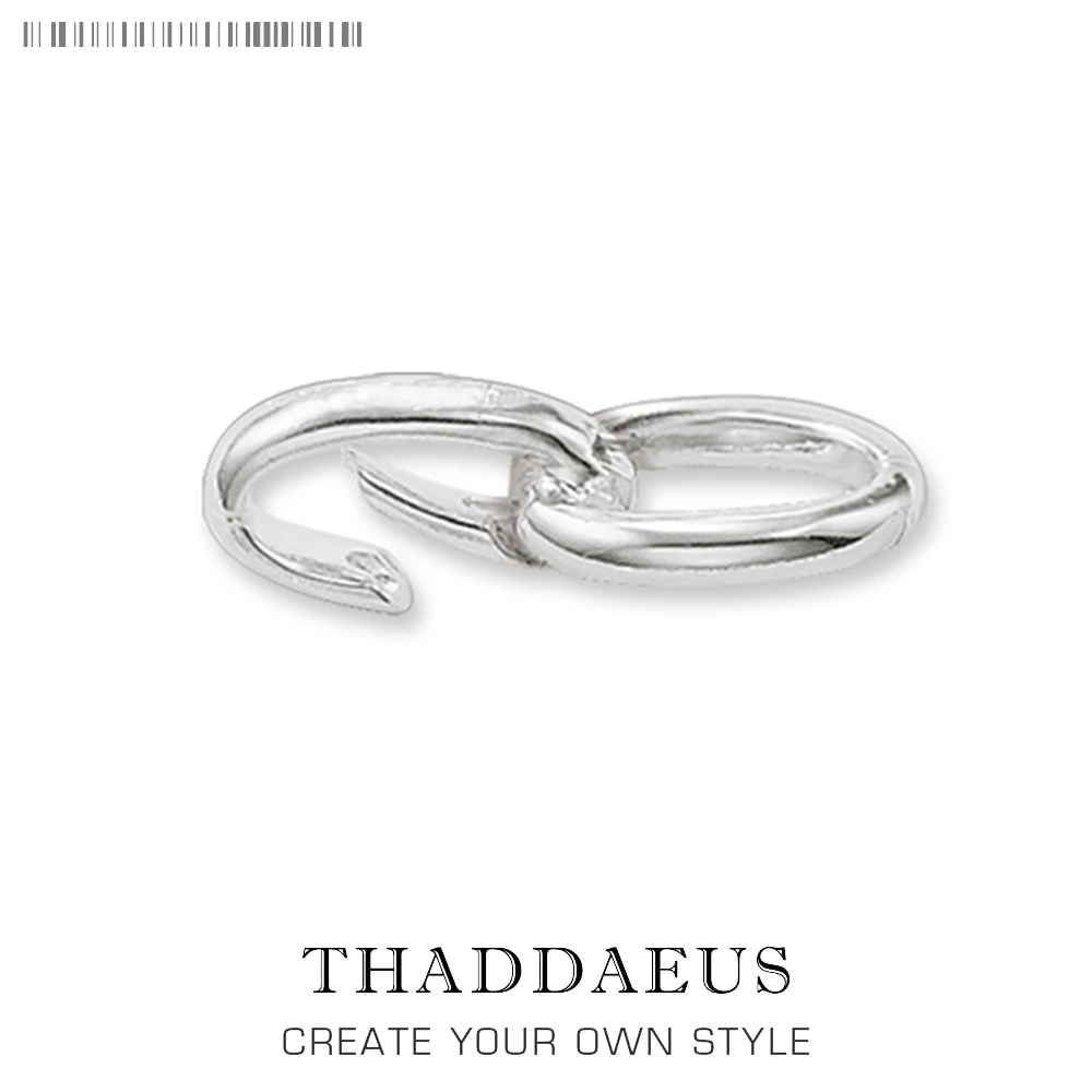 Рессорный хомут Подвески перевозчиков 925 Стерлинговое Серебро модный подарок