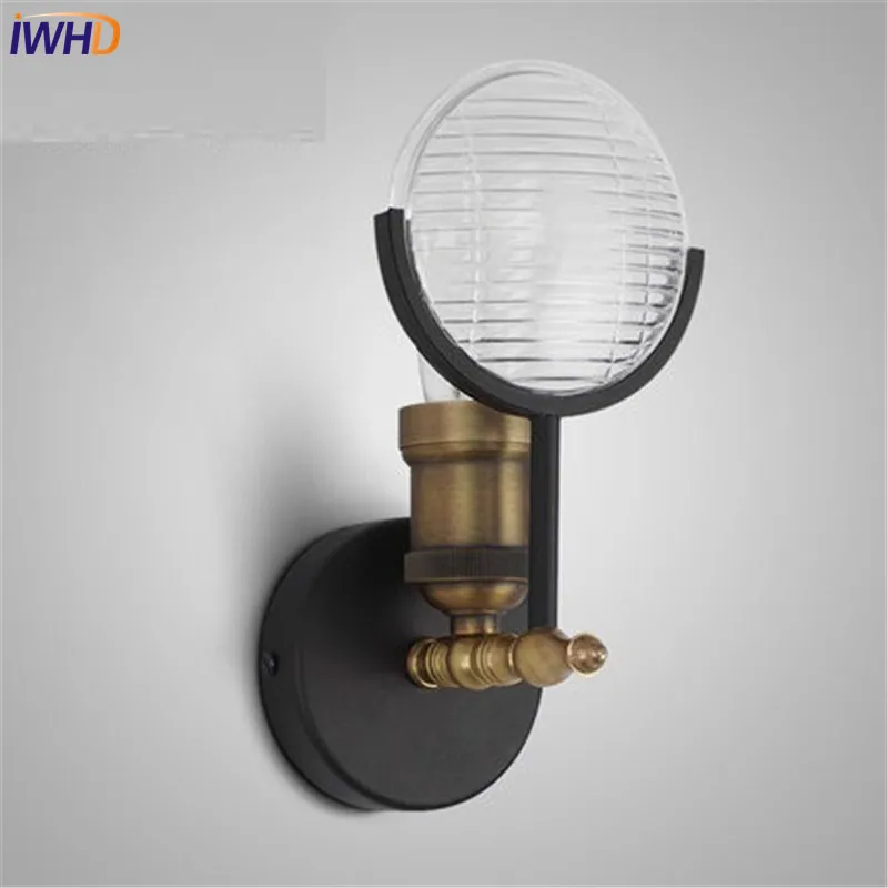 Loft Style Industrial Vintage LED Wall Light Fixtures Iron Antique Lamp Home Decor Bedside E27 Bulb Edison Sconce Lighting | Лампы и