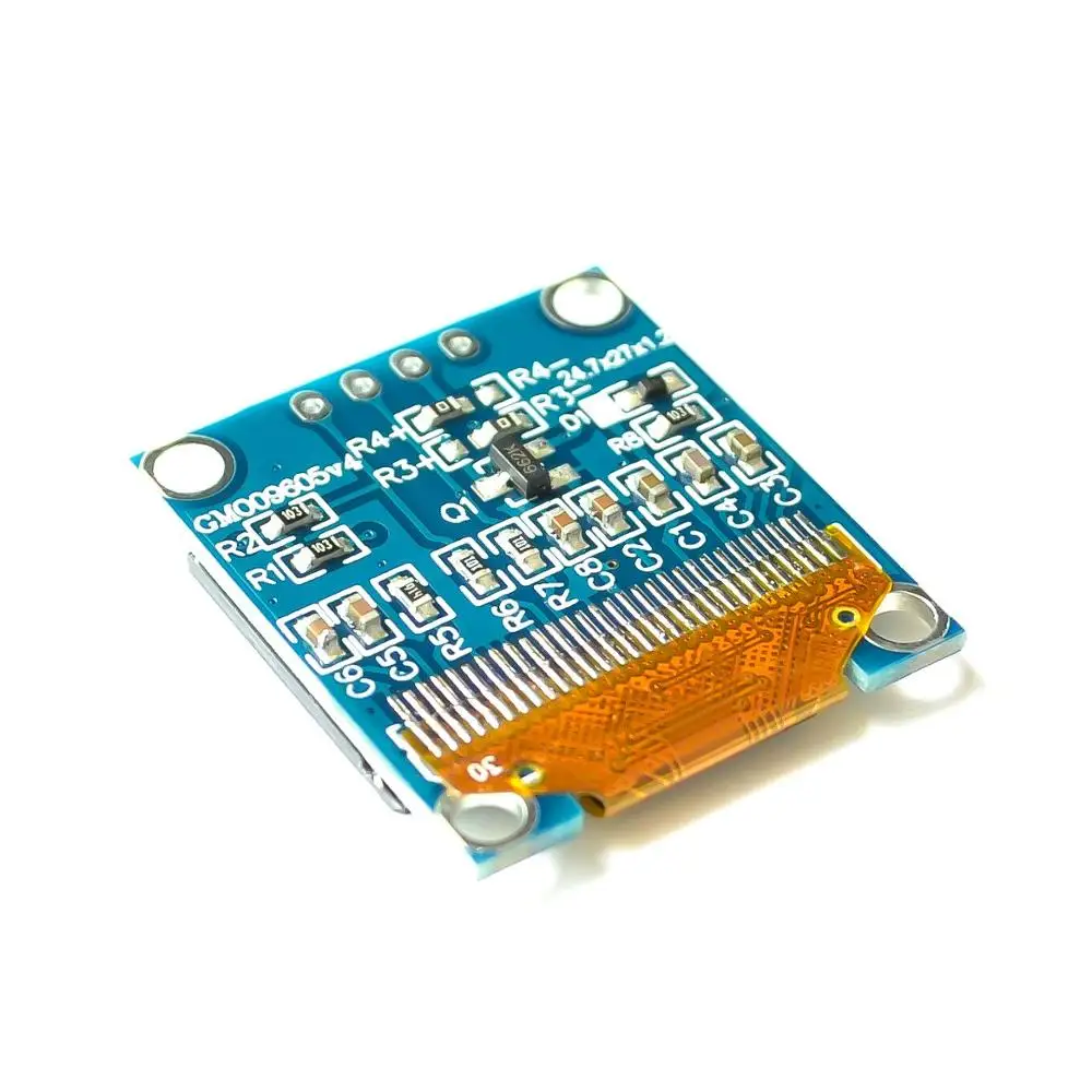 10 шт./лот синий цвет 128X64 OLED LCD светодиодный дисплей модуль для Arduino 0 96 I2C IIC Серийный
