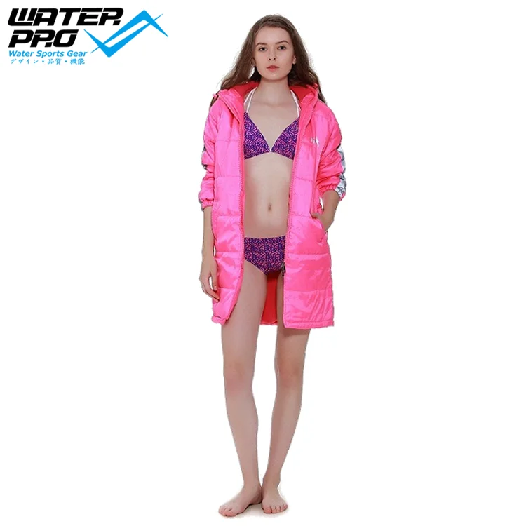 Водонепроницаемая ветрозащитная теплая парка для плавания детей и взрослых|water
