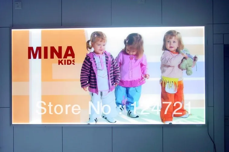 

Advertising LED Aluminum Slim Lightbox Indoor