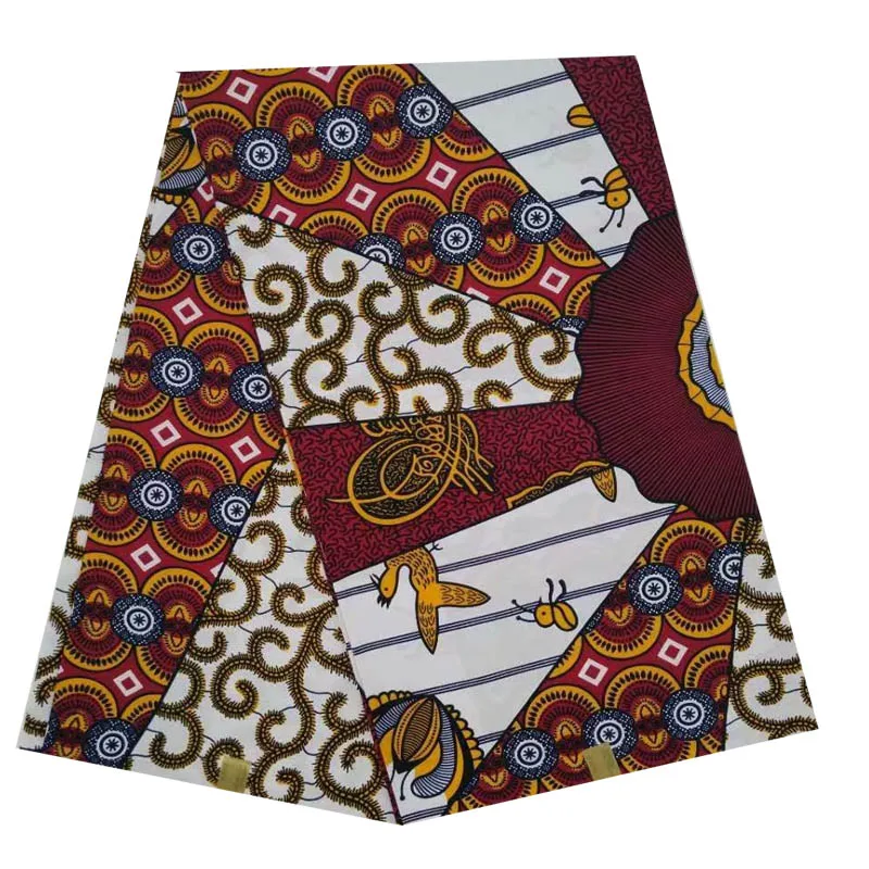2019 последний дизайн воск 100% хлопок Новое поступление Африканский Воск принты
