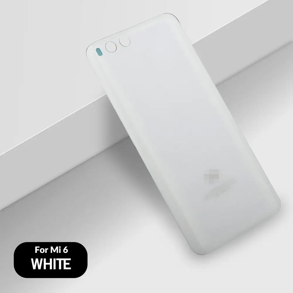 Задняя крышка аккумулятора для xiaomi Mi6 Mi Note 3 задняя корпуса сменный жесткий чехол