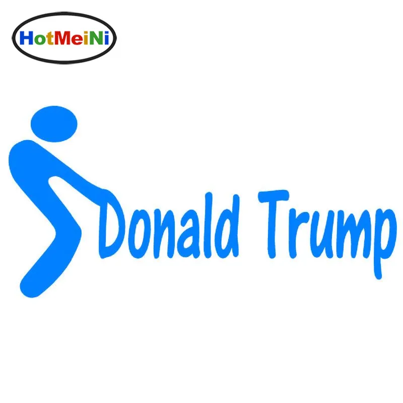 HotMeiNi автомобильный Стайлинг F ** K Дональд Трамп виниловая наклейка винт для