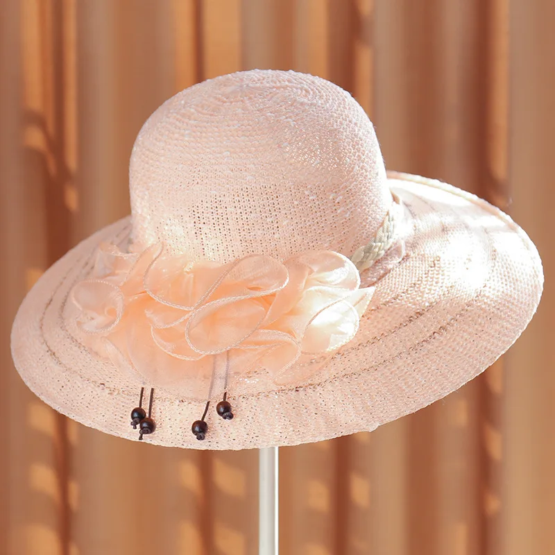 Оптовая продажа Для женщин Летняя шляпа kapelusz damski lato Chapeau Femme Ete плоский Брим