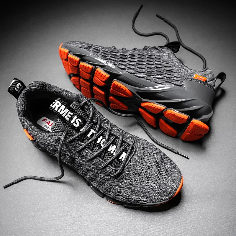 Breathable Height Male Sneakers Mesh high Platform fashion Casual Lace-up Outdoor Walking Footwear Shoes zapatillas hombre | Обувь