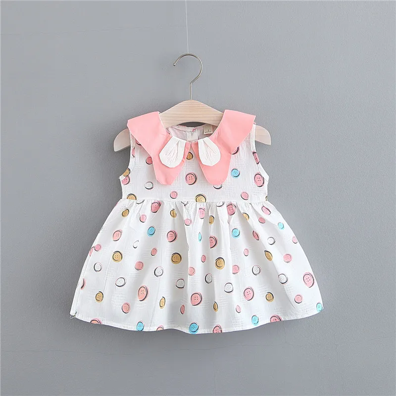 Коллекция 2019 года летнее платье для маленьких девочек возрастом до 3 лет детские