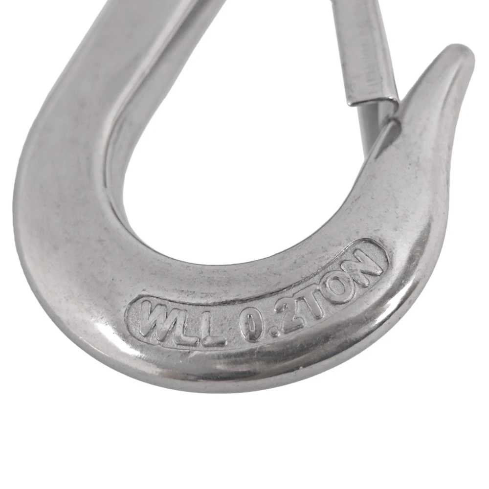 

304 Stainless Steel American Type Marine Trigger Round Swivel Eye Lifting Snaps Tone Hook swivel snap hook
