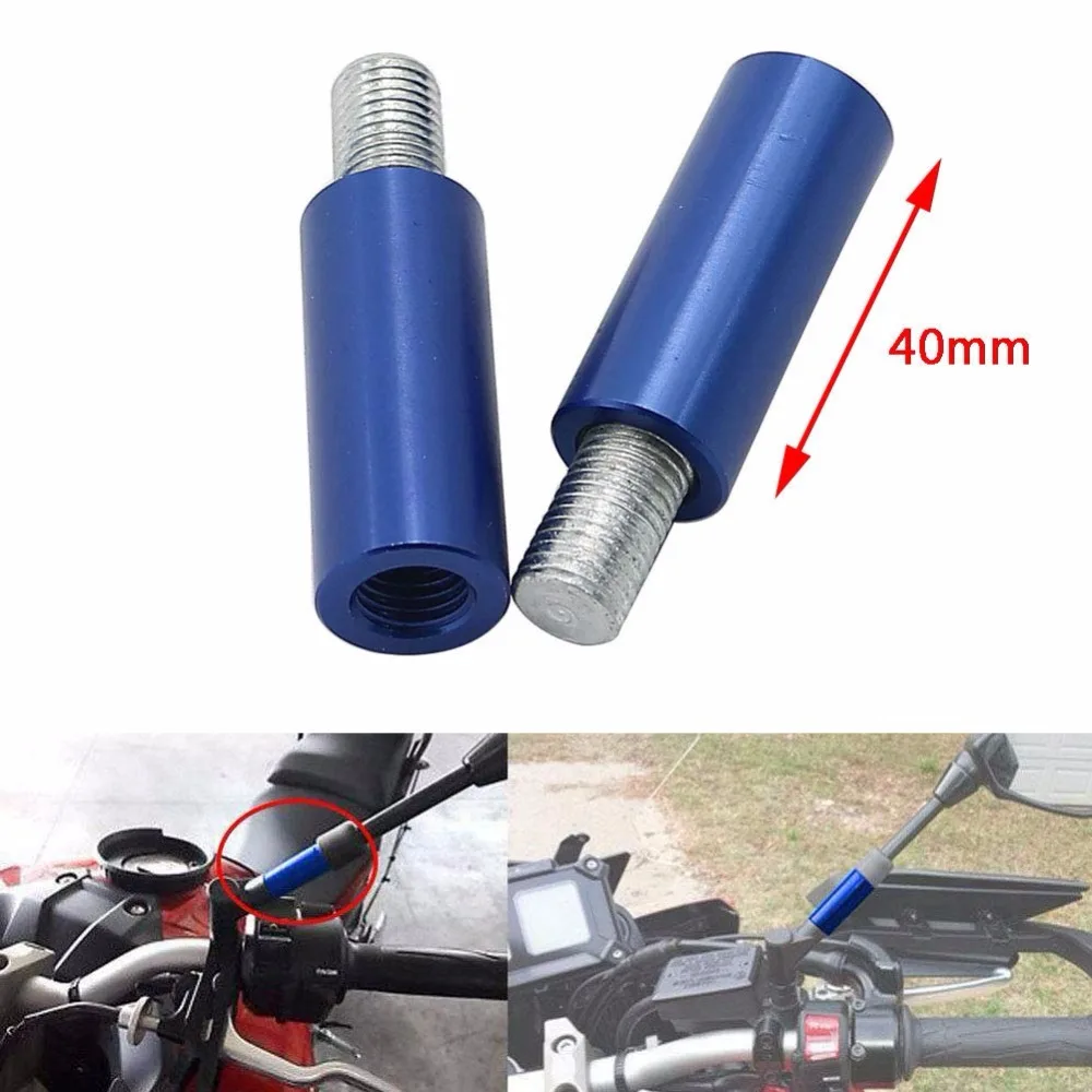 Пара зеркало Riser расширители pad 40 мм для Yamaha MT09 FZ09 FJ09 MT10 MT07 FJ FZ MT 09 10 07 Tracer nake