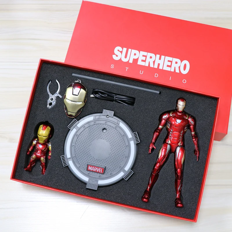 Мстители Infinity War Аниме Фигура Железный человек куклы яд экшн фигура подвижная