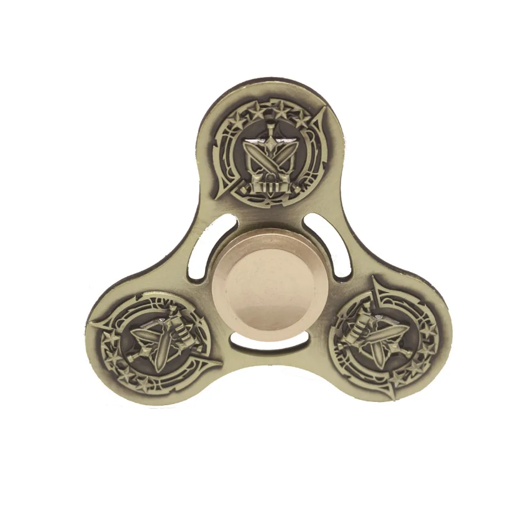 1 шт. Металл меч палец руки Spinner колеса EDC Треугольники Непоседа беспокойство