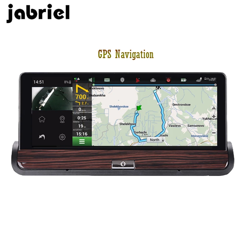 Видеорегистратор Jabriel Wifi Android 7 дюймов зеркало заднего вида|Видеорегистраторы| |