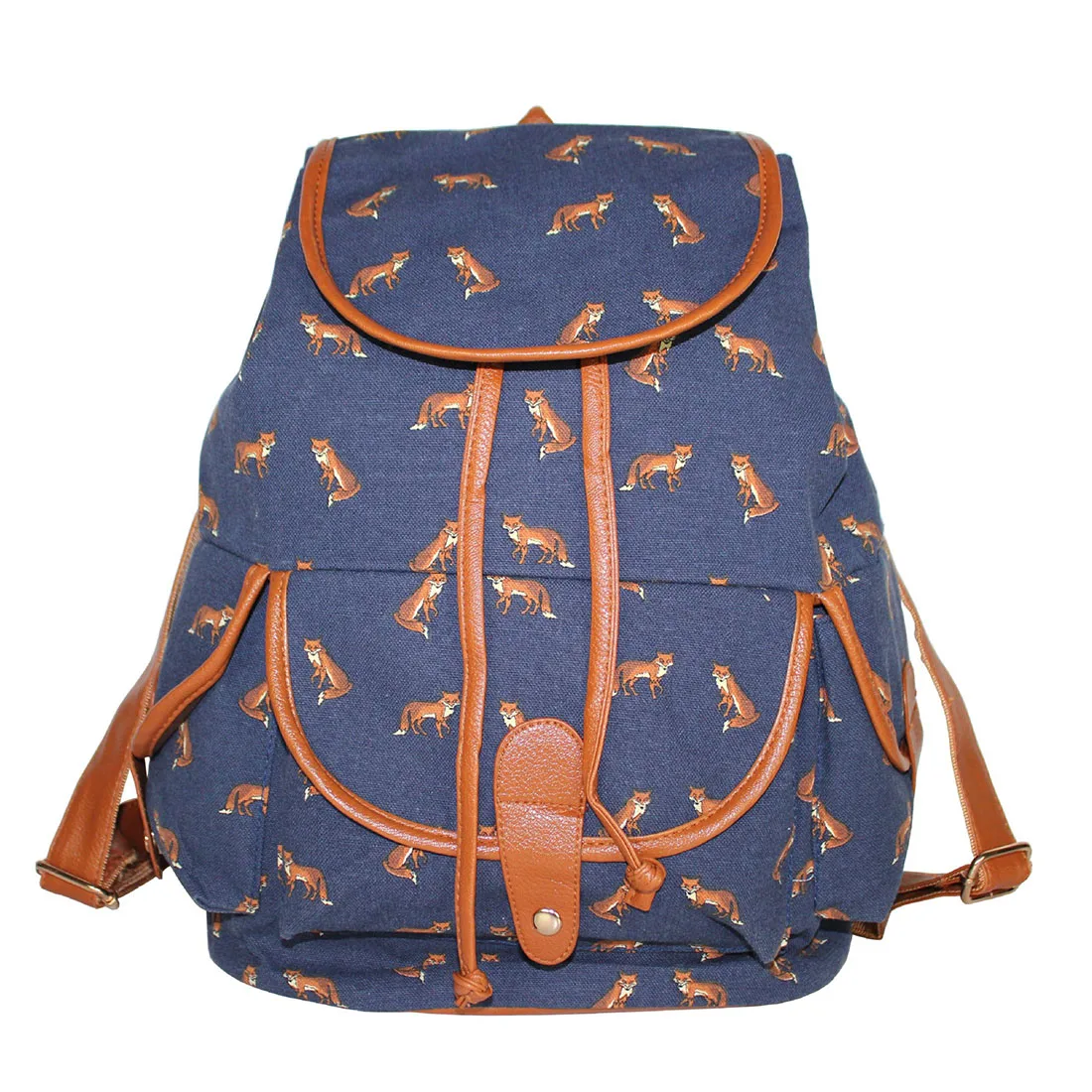 lovely owls&amp flowers Pattern Women Canvas Backpack 2017 fashion Schoolbag Book Bag for Teenager Girls Kid Bohemian School Bags | Багаж и