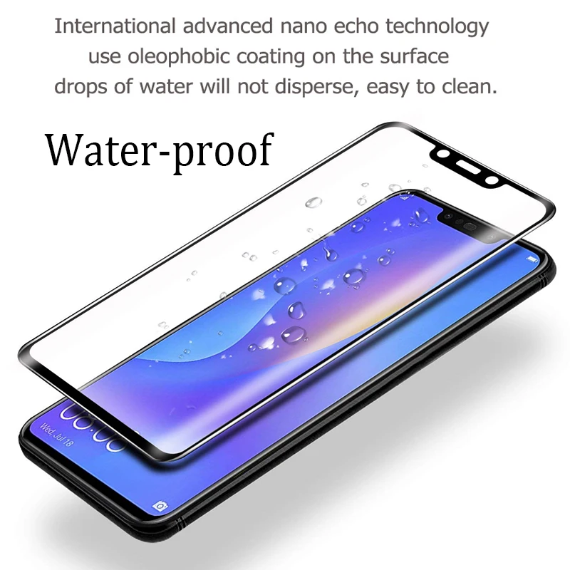 5D полное покрытие защитное стекло для huawei nova 3 3i стекло протектор экрана nova 3 nova 3i 3 i закаленное стекло 9H защитная пленка