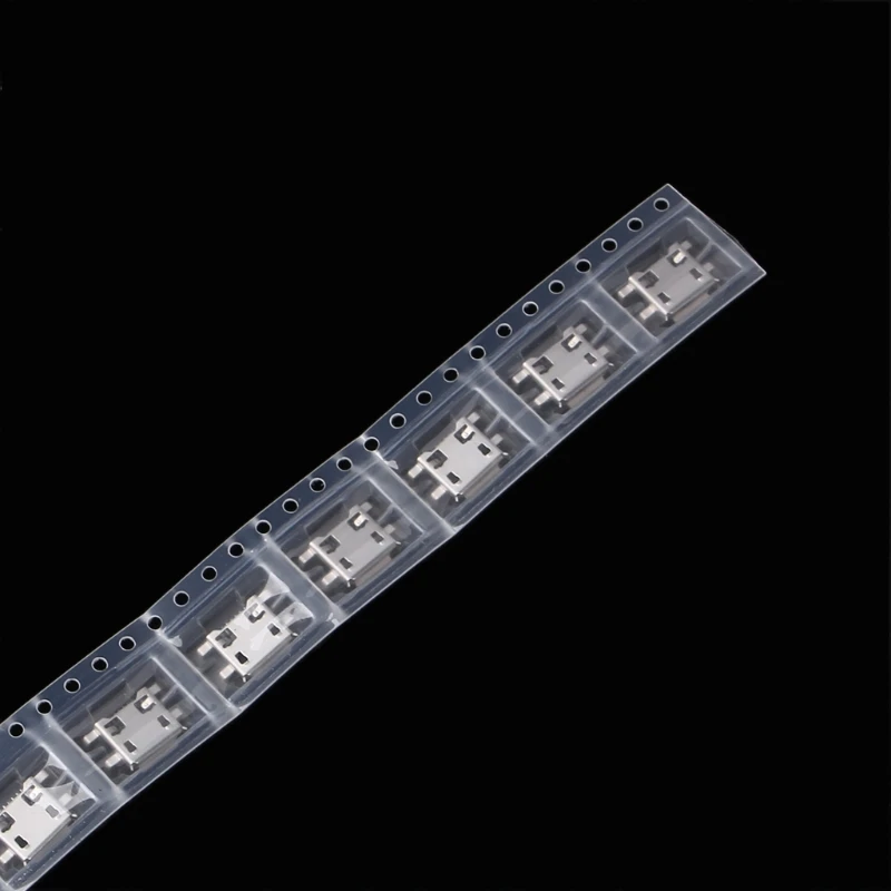 Гнездовой разъем Micro USB тип B 5pin 0 72 мм для зарядки телефона планшета 10