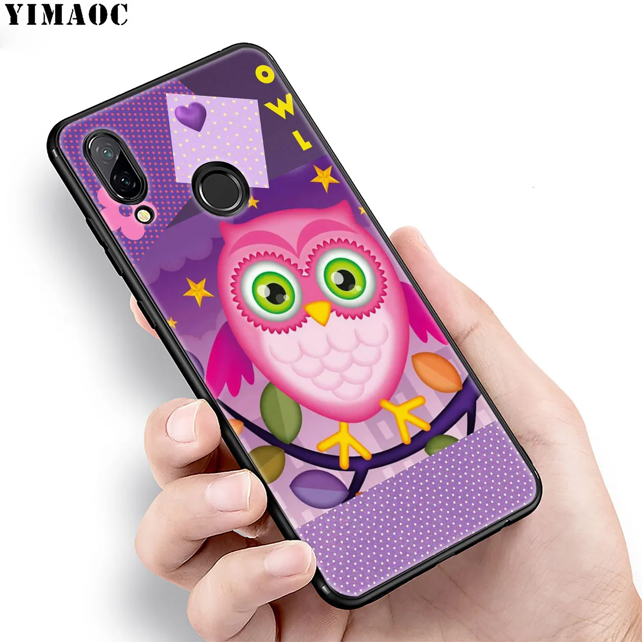Мягкий силиконовый чехол YIMAOC для телефона Huawei P20 Pro P10 P9 P8 Lite Mini 2017 P Smart Z 2019 черный