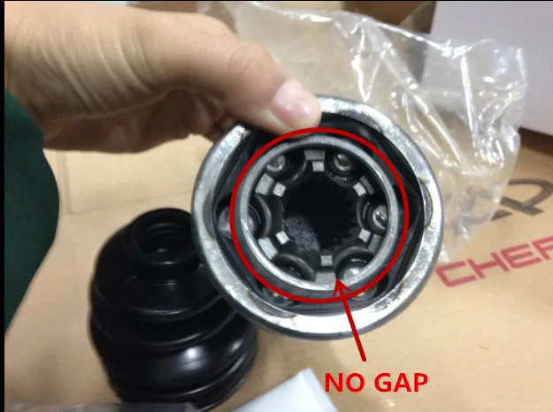 NO GAP Посылка для ремонта внешней клетки для CHERY QQ CV JOINT для QQ SWEET S11-2203030 - Цвет: NO GAP