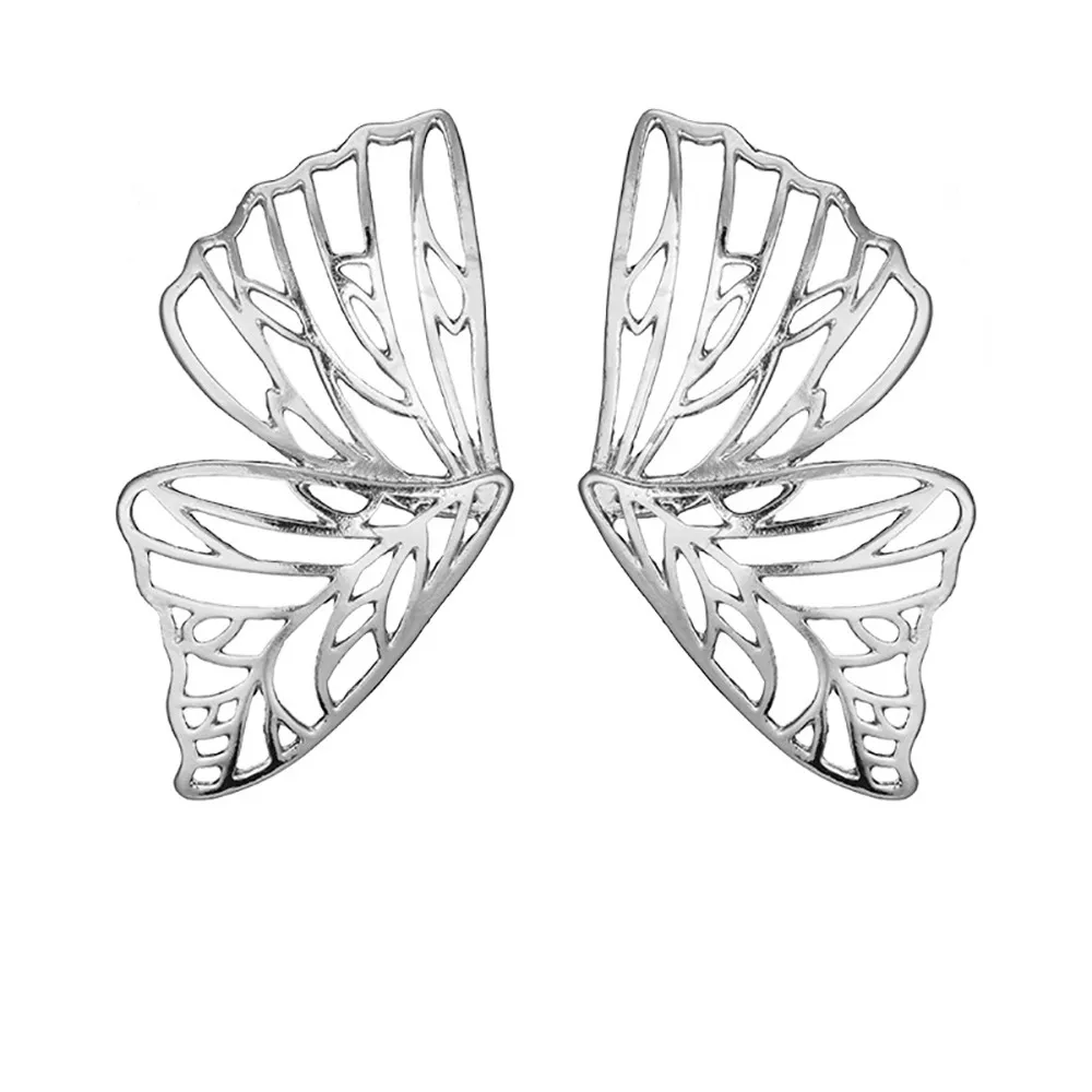 

New imitation heart wings geometric earrings ladies statement ear jewelry wholesale For Birthday Wedding Gift 3.4#30