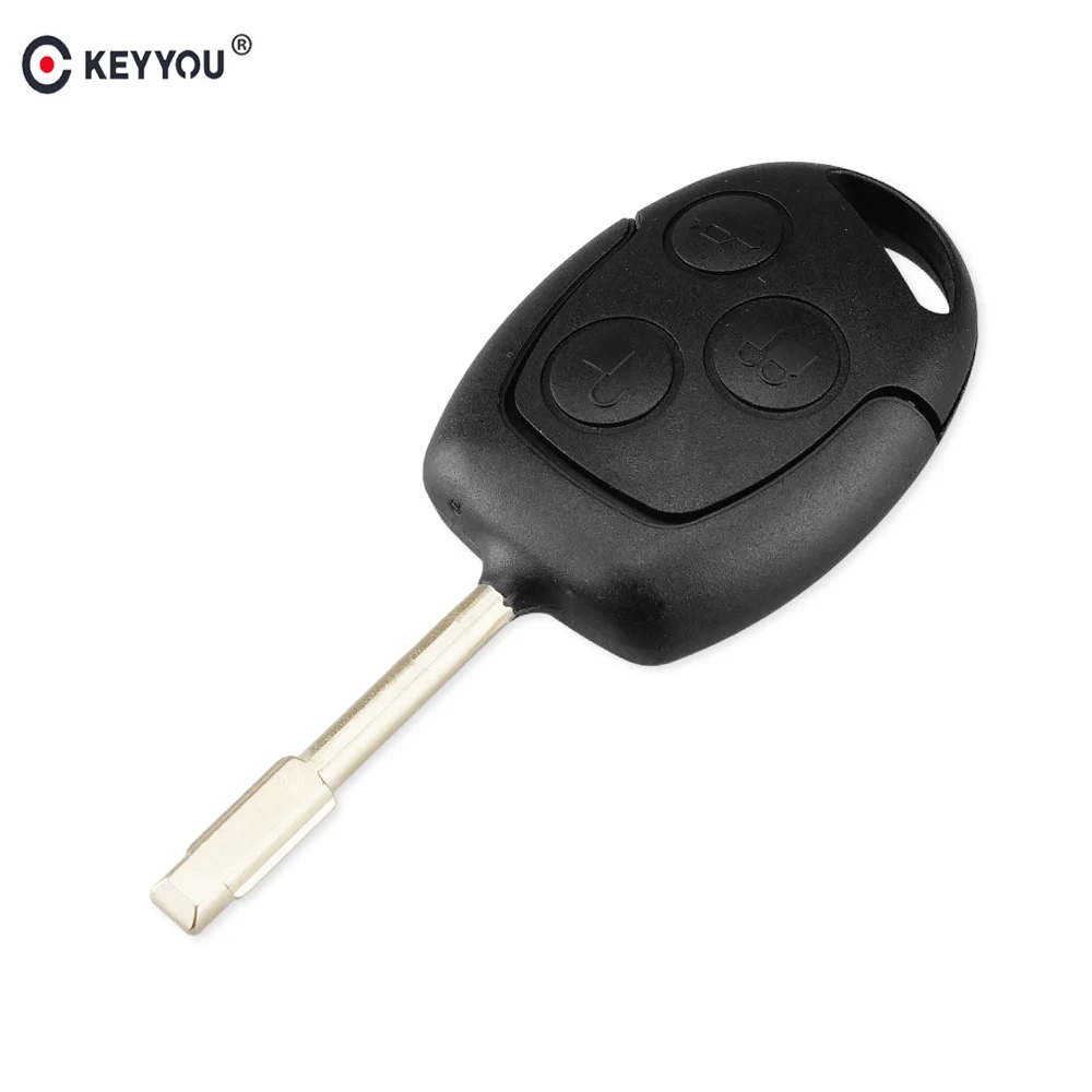 Чехол для ключей KEYYOU 20X 3 кнопки Ford Focus Mondeo Festiva Fusion Suit Fiesta ка новый брелок чехол