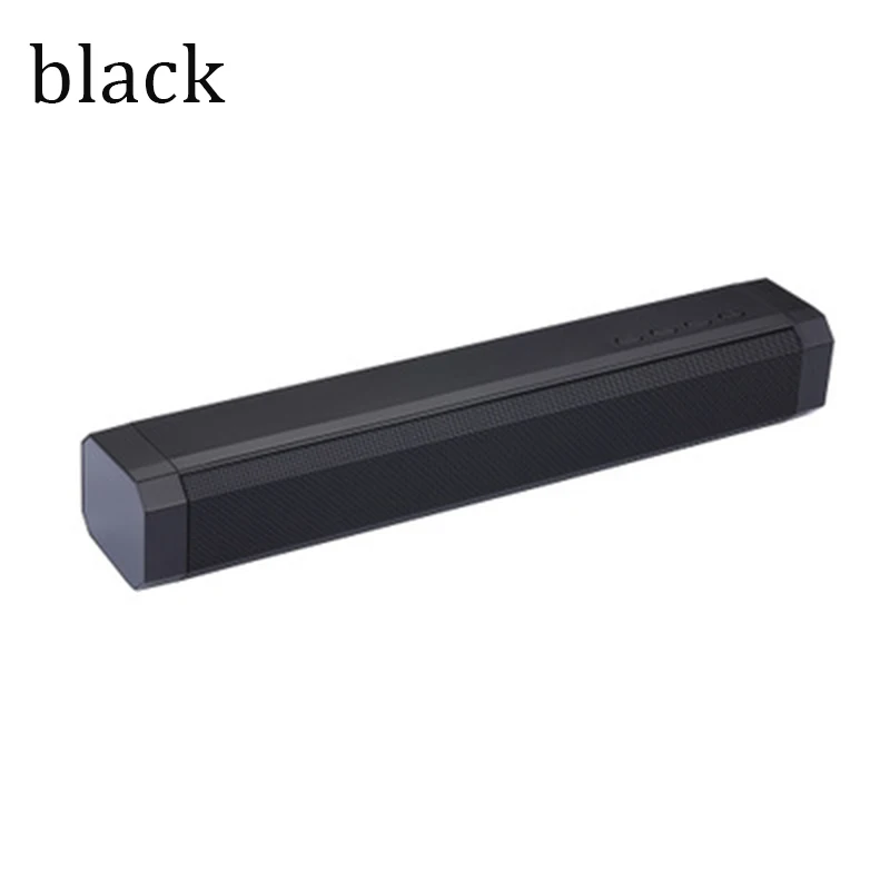 Черный Bluetooth динамик Саундбар сабвуфер беспроводной динамик Lp-089 Бумбокс с TF AUX для телефона компьютера ПК MP3 динамик - Цвет: Черный