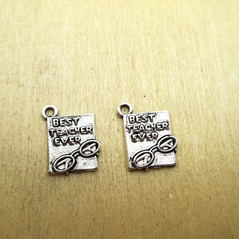 Подвеска для учителя Книга s подвеска сделай сам подвески ожерелья/браслета