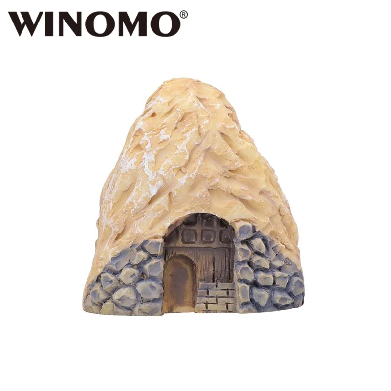 WINOMO миниатюрная пещера украшение дома микро пейзаж смолы бонсай мини сад Пейзаж орнамент реквизит DIY пещера дом