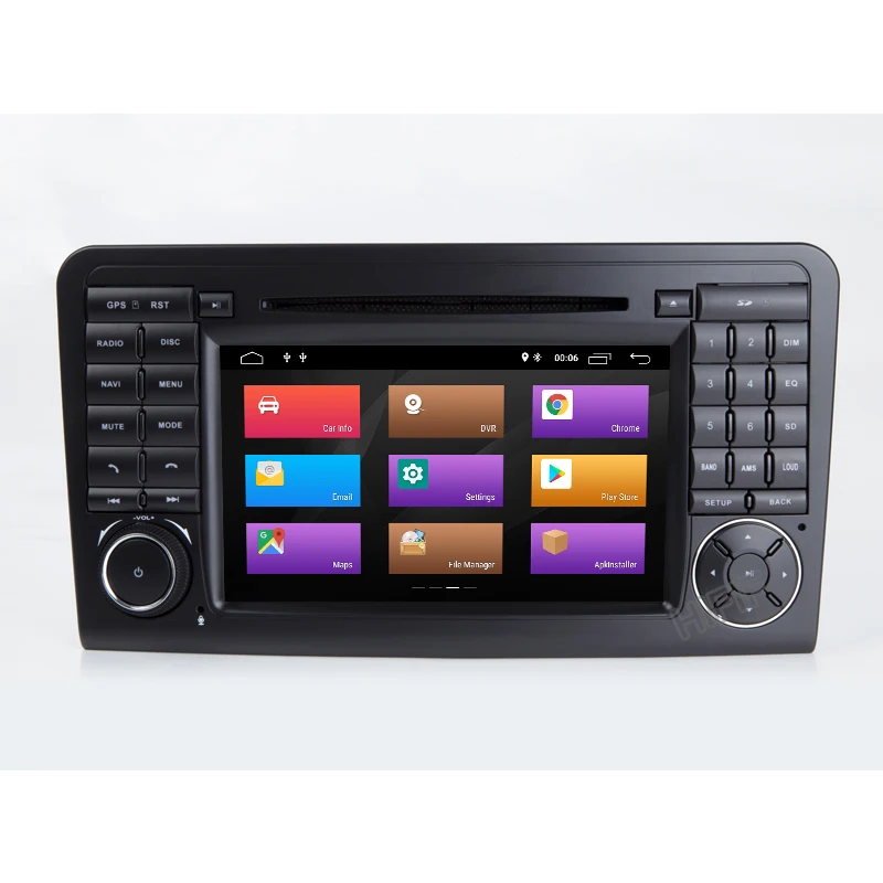 Автомобильный DVD плеер PX5 DSP Android 10 4G 8 CORE Carplay для Mercedes Benz GL ML CLASS W164 ML350 ML500 X164 GL320 GPS