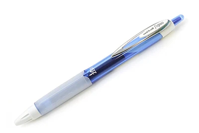 Blue blue ink Uni цветная гелевая ручка, UMN-207F, быстросохнущая гелевая ручка, подпись в офисе, ручка 0,7 мм, ручка для студенческого осмотра - Цвет: Blue blue ink