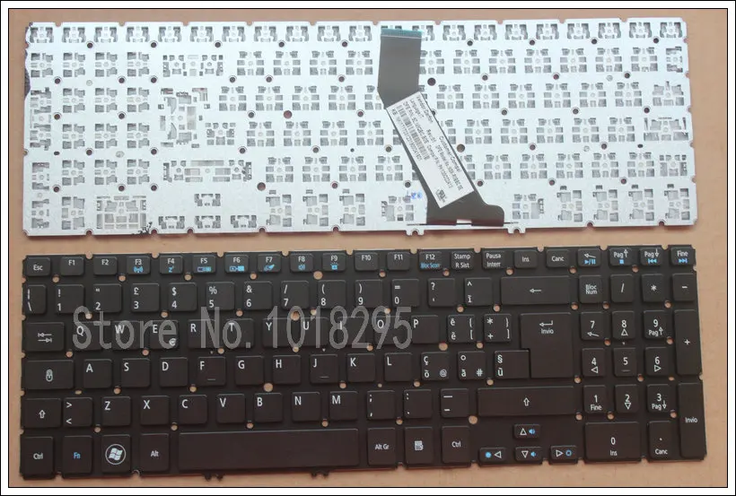 Для acer Aspire V5-531 V5-531G V5-551 V5-551G V5-571 V5-571G V5-571P V5-571PG V5-531P Италия черный ноутбук с подсветкой клавиатуры его