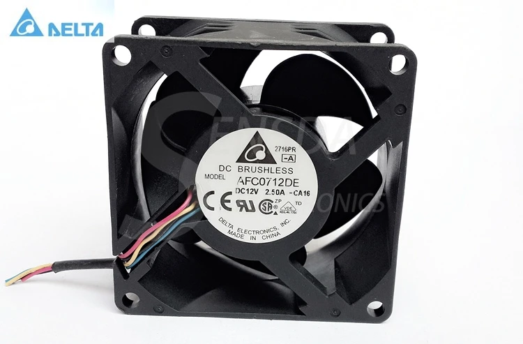 Оптовая продажа Для delta AFC0712DE 70 мм 7 см DC 12V 1A 7038 70x70x38 сервер инвертор осевой