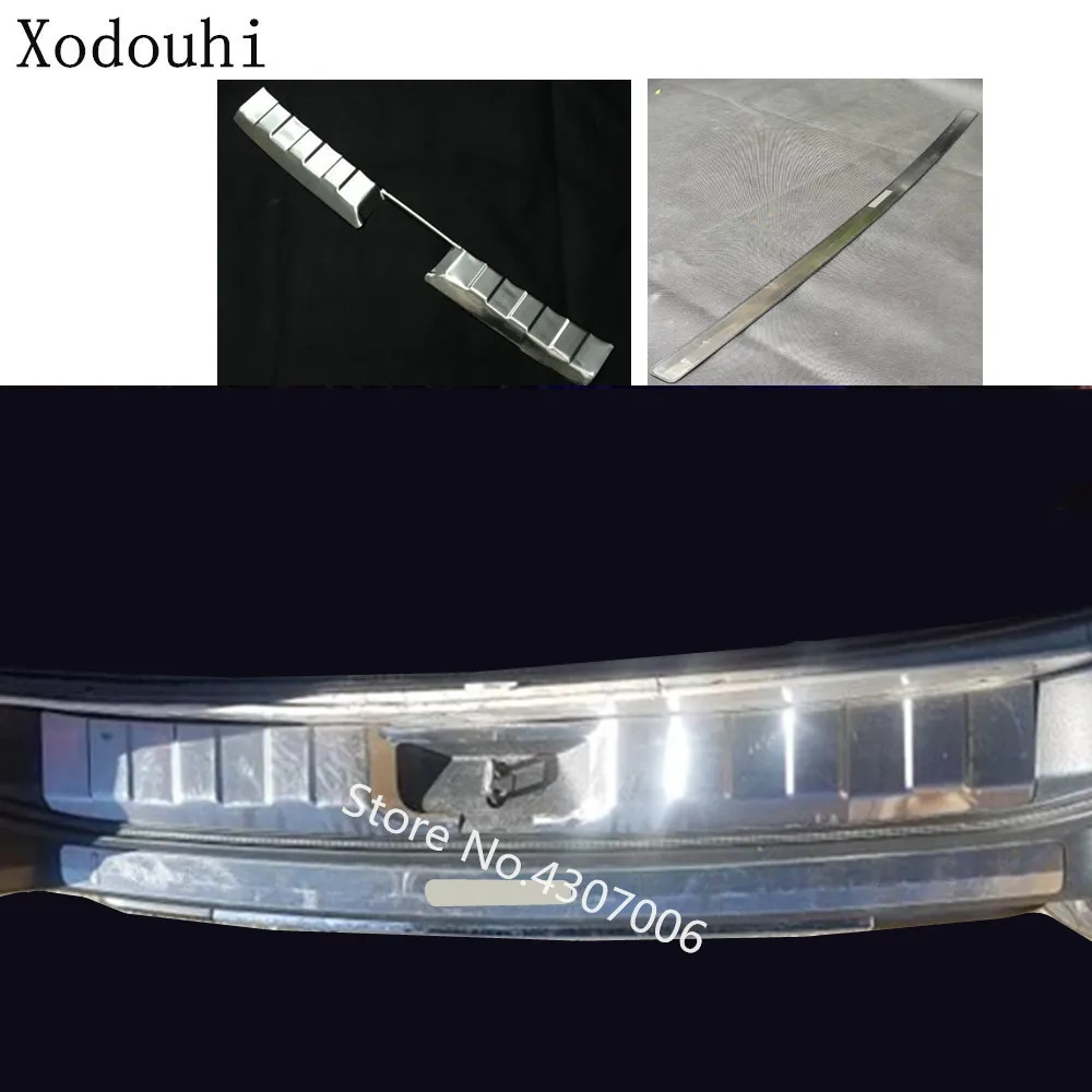 

Автомобильная накладка на задний бампер из нержавеющей стали педаль для багажника для Nissan X-trail xtrail T32/Rogue 2008 2009 2010 2011 2012 2013