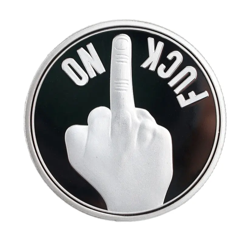 Новинка 2018 Горячая жестовая памятная монета посеребренные коллекционеры